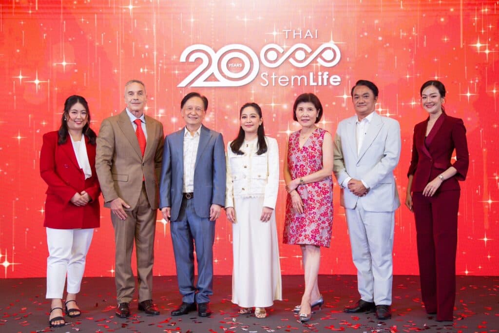 ไทย สเตมไลฟ์ ครบรอบ 20 ปี เดินหน้าพัฒนาสเต็มเซลล์ ยกระดับคุณภาพชีวิต พร้อมจับมือประเทศอาเซียนขยายฐานลูกค้า