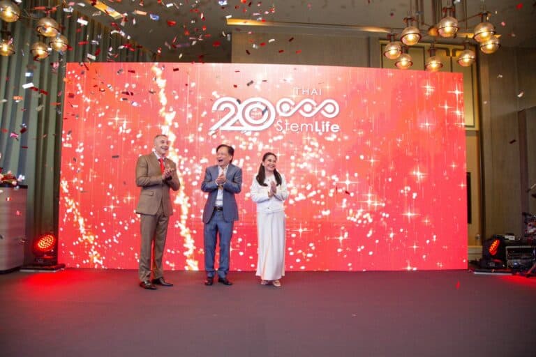 คณะผู้บริหารและแขกผู้มีเกียรติในงานฉลองครบรอบ 20 ปี